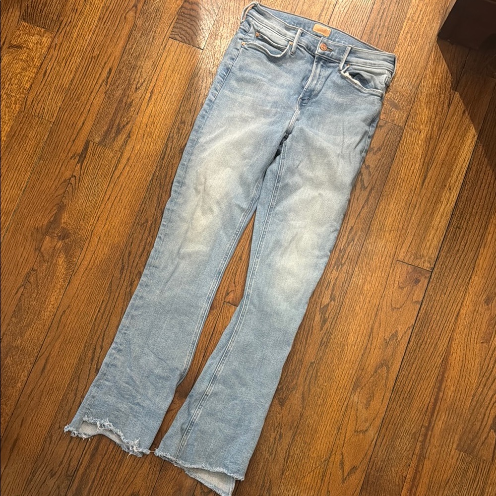 MOTHER Women's Light Blue Jeans
